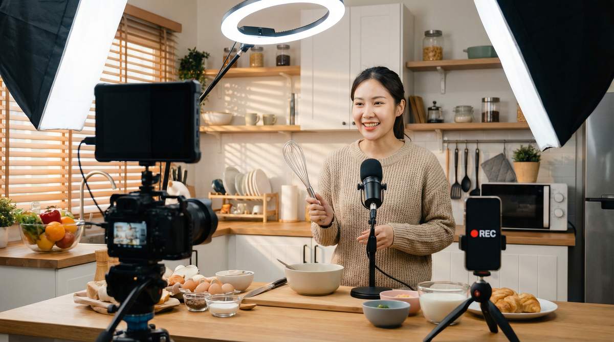 明星换脸生活视频：美食制作教程分享